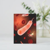 Carte Postale Image Conceptuelle De Vibrio Cholerae 2 (Debout devant)