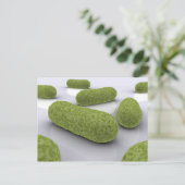 Carte Postale Image Conceptuelle Des Bactéries 1 (Debout devant)