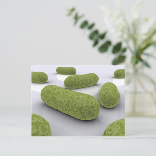 Carte Postale Image Conceptuelle Des Bactéries 1 (Debout devant)