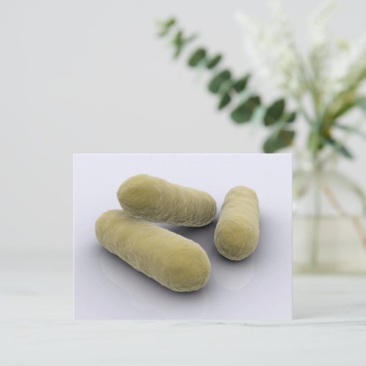 Carte Postale Image Conceptuelle Des Bactéries 2 (Debout devant)