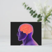 Carte Postale Image Conceptuelle Du Cerveau Humain 1 (Debout devant)