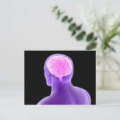 Carte Postale Image Conceptuelle Du Cerveau Humain 9 (Debout devant)