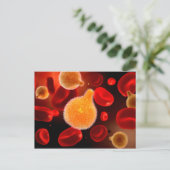 Carte Postale Image Conceptuelle Du Plasmodium À L'Origine Du Pa (Debout devant)