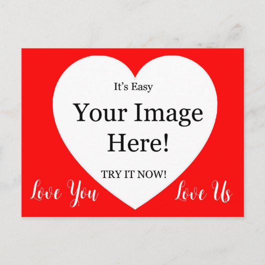 Carte Postale Image Dans La Saint-Valentin Du Cœur (Devant)