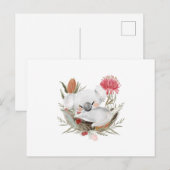 Carte Postale Image d'aquarelle Cute Quokka (Devant / Derrière)