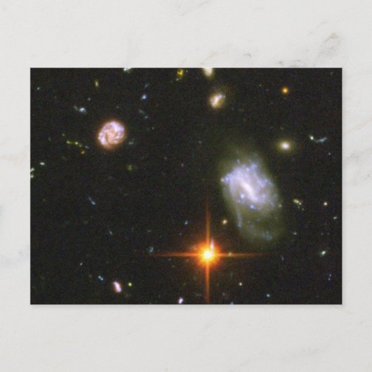 Carte Postale Image de champ ultra profond Hubble (Devant)