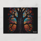 Carte Postale Image de dessin d'Invitation personnalisé mariage (Dos)