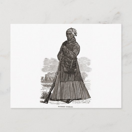 Carte Postale Image de Harriet Tubman, avant 1869 (Devant)