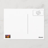 Carte Postale image de la montgolfière (Dos)