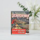 Carte Postale Image de l'affiche du film Saskatchewan (Debout devant)