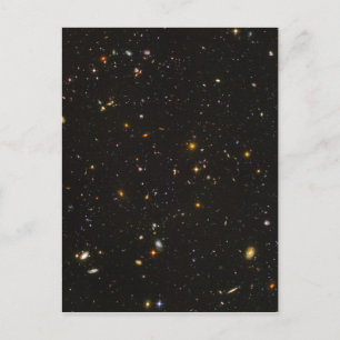 Carte Postale Image de l'espace de champ ultra profond Hubble