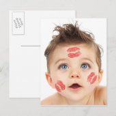 Carte Postale Image de Petit Cute Cupid (Devant / Derrière)