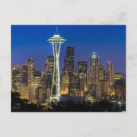 Image de Seattle Skyline le matin.