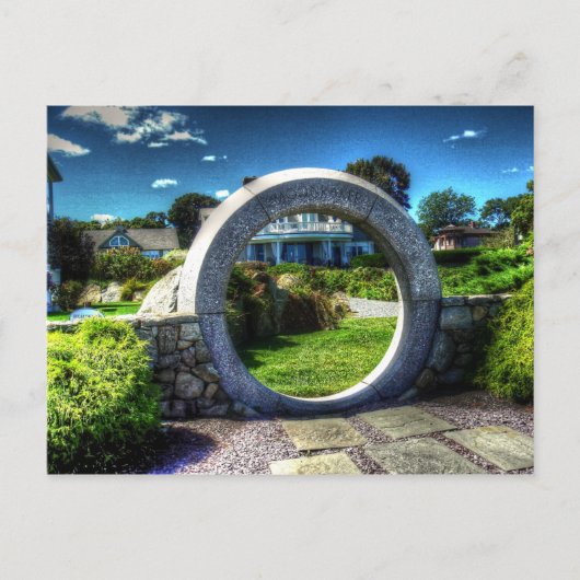 Carte Postale Image du front domestique de Narragansett (Devant)