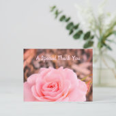 Carte Postale Image du Rose floral (Debout devant)