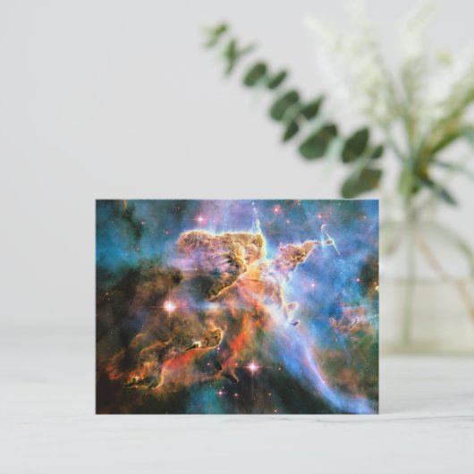 Carte Postale Image d'une Nébuleuse (Debout devant)