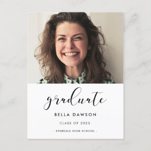 Carte Postale Image élégante de Graduation