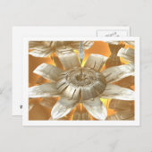 Carte postale image fractale 3D (Devant / Derrière)