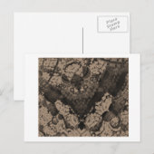 Carte postale image fractale 3D (Devant / Derrière)