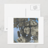 Carte postale image fractale 3D (Devant / Derrière)