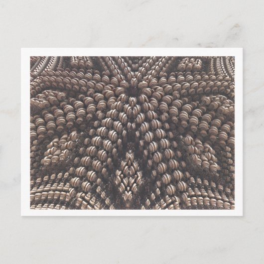 Carte postale image fractale 3D (Devant)