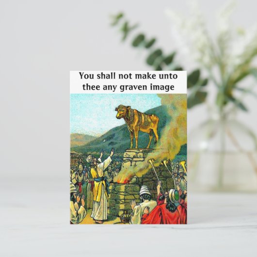 Carte Postale Image Graven (Debout devant)