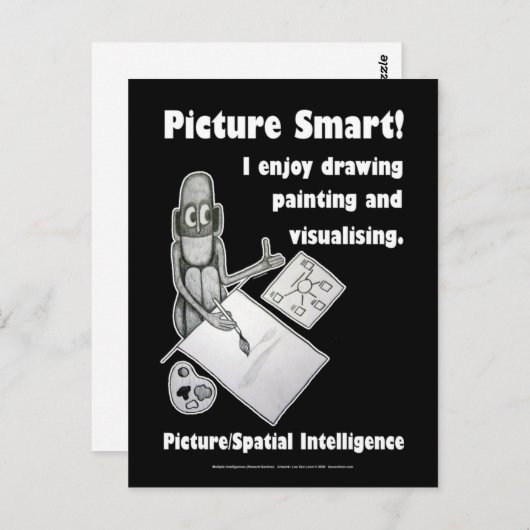 Carte Postale Image intelligente - Vide (Devant / Derrière)