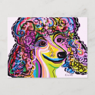 Carte Postale Image Perfect Poodle