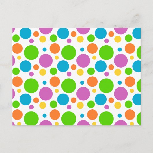 Carte Postale Image Polka Dot (Devant)