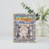 Carte Postale Image vintage, Champagne de Castellane (Debout devant)