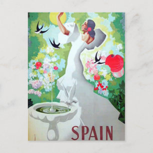 Carte Postale Image Vintage Espagne