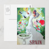Carte Postale Image Vintage Espagne (Devant / Derrière)