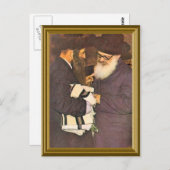 Carte Postale Image vintage juive (Devant / Derrière)