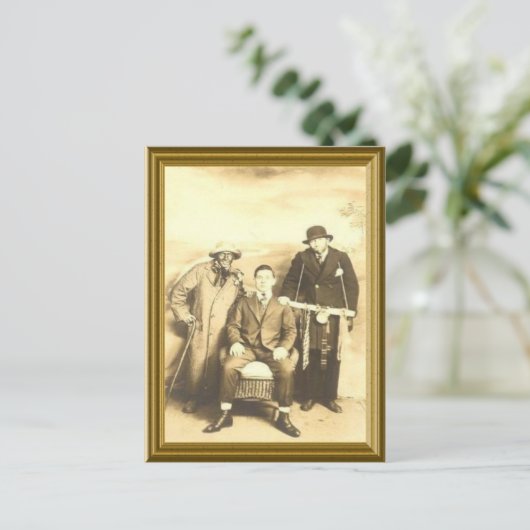 Carte Postale Image vintage juive (Debout devant)