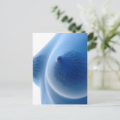 Carte Postale Image X-Ray De L'Anatomie Du Sein Féminin (Debout devant)