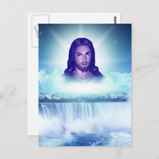 Carte Postale imagem de jesus (Devant / Derrière)