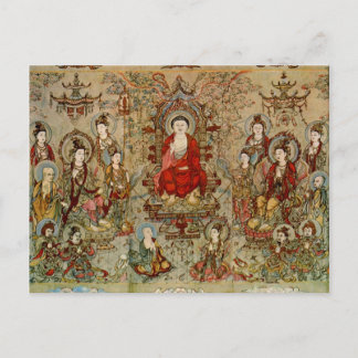Carte Postale Images bouddhistes Chang Sheng-wen Fine Art