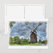 Carte Postale Images de Scandinavie - Sandmöllan, Suède (Devant / Derrière)