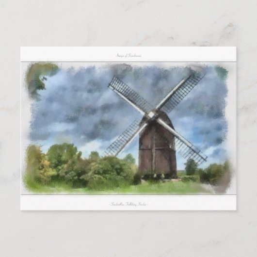 Carte Postale Images de Scandinavie - Sandmöllan, Suède (Devant)