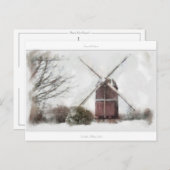 Carte Postale Images de Scandinavie - Sandmöllan, Suède (Devant / Derrière)