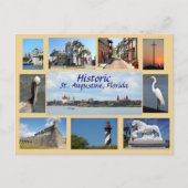 Carte Postale Images de St. Augustine, Floride (Devant)