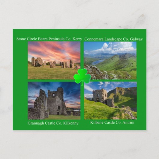 Carte Postale Images d'Irlande (Devant)