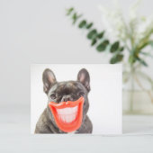 Carte Postale Images Getty | Un chien souriant (Debout devant)