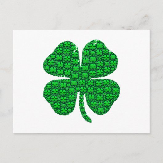 Carte Postale Images shamrocks (Devant)