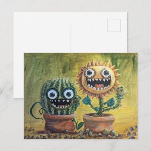 Carte postale Imaginaire (Devant / Derrière)