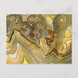 Carte Postale Imaginaire Crazy Lace Agate Opus 01