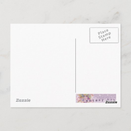 Carte Postale Imaginaire d'art de la fleur de soleil du matin (Dos)