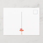 Carte Postale Imaginaire de champignons Fée Décor (Dos)