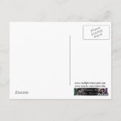 Carte Postale Imaginaire de fleur d'araignée Art par Molly Harri (Dos)