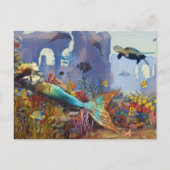 Carte Postale Imaginaire de sirène (Devant)